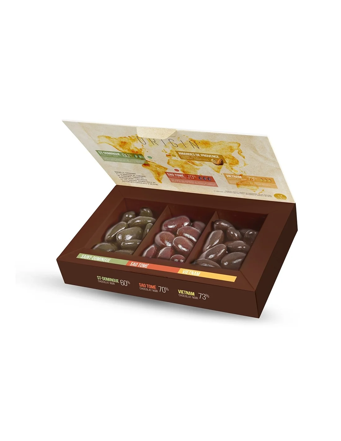 Boîte de 12 chocolats Prestige -Pâtisserie Chocolaterie Raffin